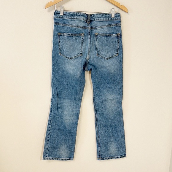 PILCRO UO High Rise Jeans Cropped Slim Boot Cut Size 28 - Picture 4 of 8